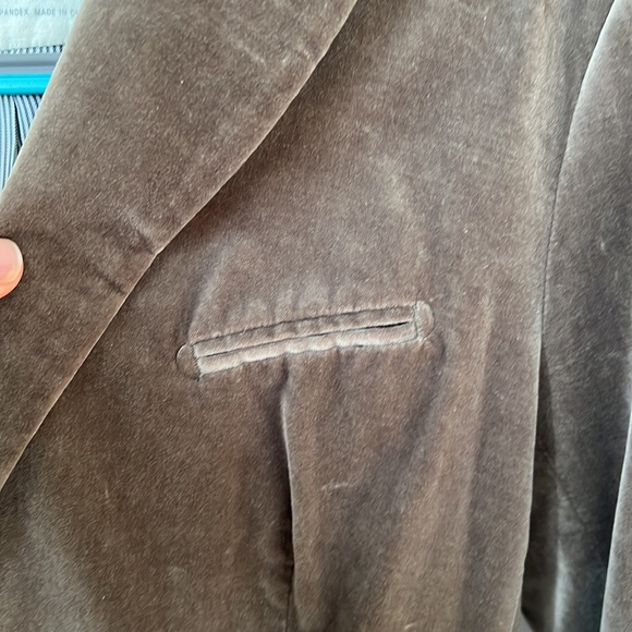 Velvet blazer size M - Picture 4 of 5